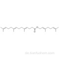 4,8,12-Tetradecatriensäure, 5,9,13-Trimethyl-, (57192370,2E) -3,7-dimethyl-2,6-octadien-1-ylester, (57192371,4E, 8E) - CAS 51 -77-4